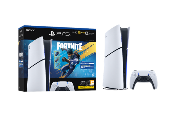 SONY PlayStation 5 Digital Edition & Fortnite Flowering Chaos Bundle, White