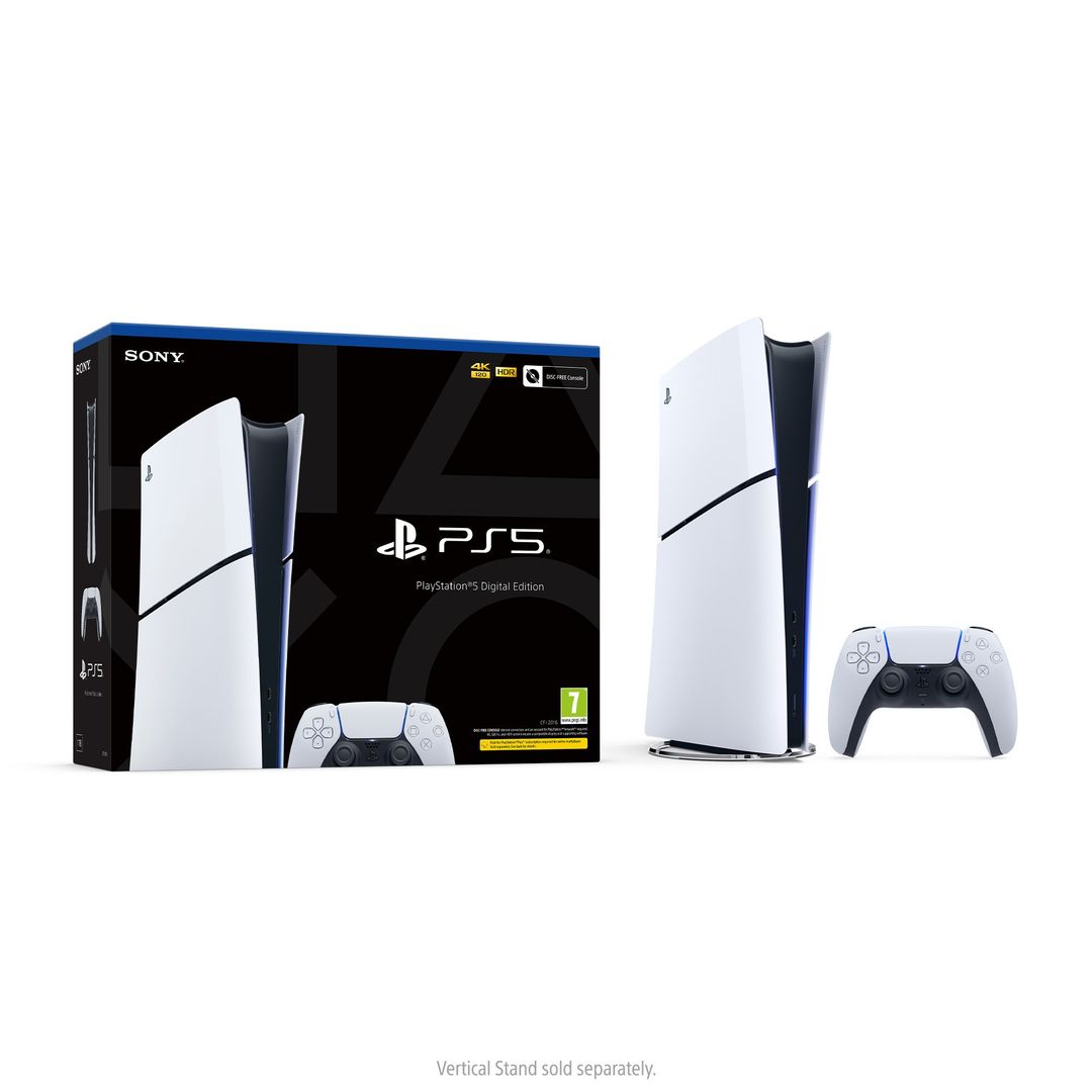 Sony PlayStation 5 (model group - Slim) Digital Edition - Image 1