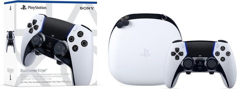 PLAYSTATION PS5 DualSense Edge Wireless Controller - White - Image 1