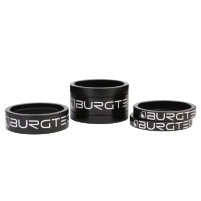 Burgtec Stem Spacer Kit - Burgtec Black - Thumbnail 2