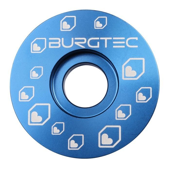 Burgtec Top Cap - Deep Blue - Image 1