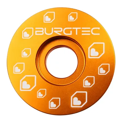 Burgtec Top Cap - Iron Bro Orange - Thumbnail 2