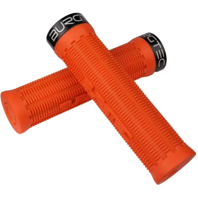 Burgtec Bartender Pro Greg Minnaar Signature Grips - Iron Bro Orange - Thumbnail 2
