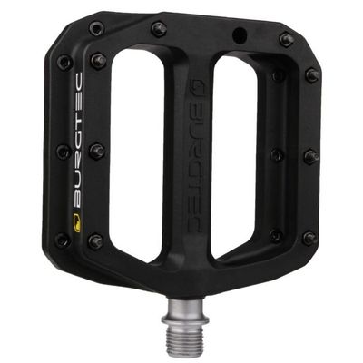 Burgtec Mk4 Composite Flat Pedals - Burgtec Black