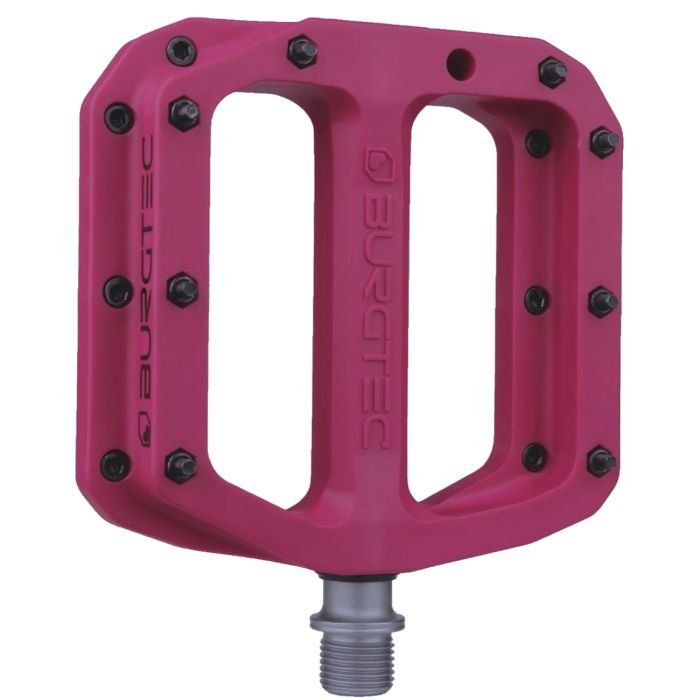 Burgtec Mk4 Composite Flat Pedals - Purple Rain - Image 1