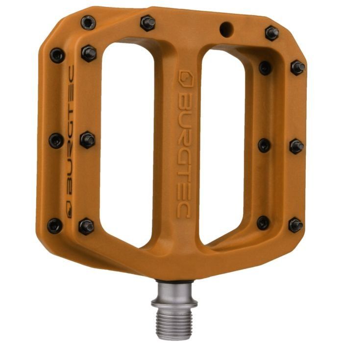 Burgtec Mk4 Composite Flat Pedals - Kash Bronze - Image 1