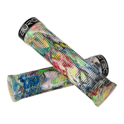 Burgtec Bartender Pro Greg Minnaar Signature Grips - Mixed Playdough - Thumbnail 2
