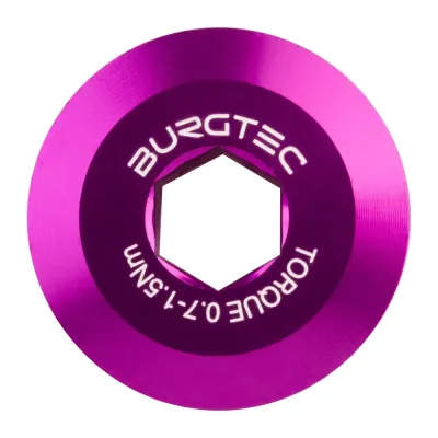 Burgtec Shimano Crank Bolt - Purple Rain - Thumbnail 2