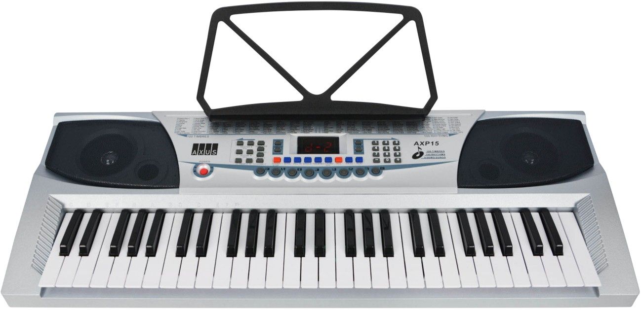 Axus AXP15 54 Key Portable Keyboard - Black - Image 1
