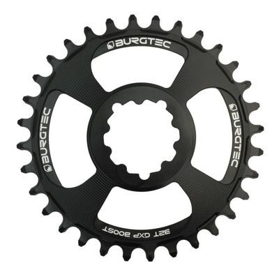 Burgtec Thick Thin Chainring - GXP Boost 3mm Offset - Burgtec Black