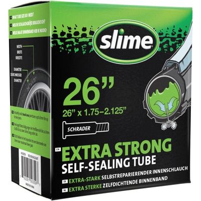 Slime Smart Self-Sealing Inner Tube - Schrader26 x 1.75-2.125