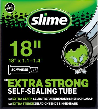 Slime Smart Self-Sealing Inner Tube - Schrader18 x 1.1-1.4