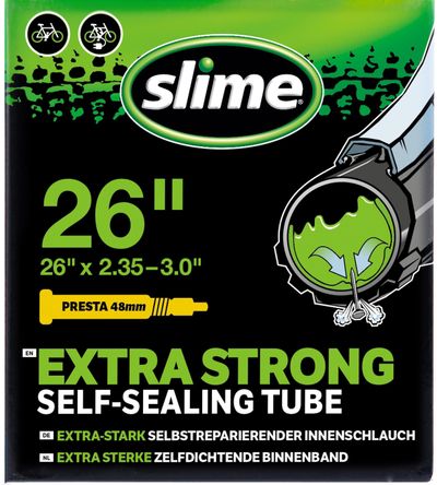Slime Smart Self-Sealing Inner Tube - Presta26 x 2.35-3.0