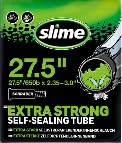 Slime Smart Self-Sealing Inner Tube - Schrader27.5 2.35-3.0 - 27.5 x 2.35-3.0