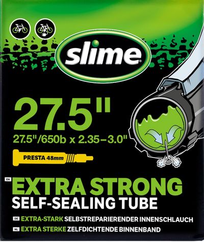 Slime Smart Self-Sealing Inner Tube - Presta27.5 x 2.35-3.0