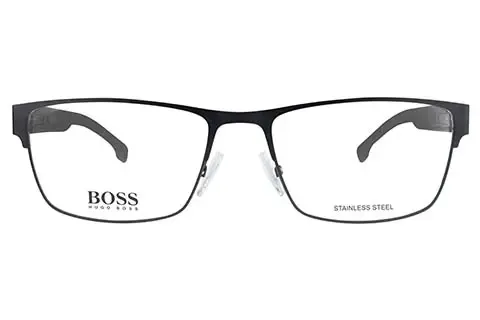 Hugo Boss Mężczyzna Hugo Boss BOSS 1040 003 Oprawki optyczne Stal Czarny-nieprzejrzysty Kwadratowy - Thumbnail 2