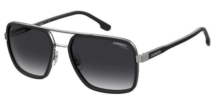 Carrera Mężczyzna Carrera CARRERA 256/S 85K/9O Okulary przeciwsłoneczne Metal Czarny Szary Kwadratowy Zacieniony - Image 1