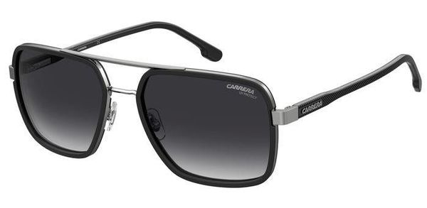Carrera Mężczyzna Carrera CARRERA 256/S 85K/9O Okulary przeciwsłoneczne Metal Czarny Szary Kwadratowy Zacieniony