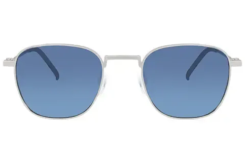 Tommy Hilfiger Mężczyzna Tommy Hilfiger TH 1873/S R80/KU Okulary przeciwsłoneczne Metal Nieprzezroczysty pręt karabinowy Niebieski Kwadratowy - Thumbnail 2