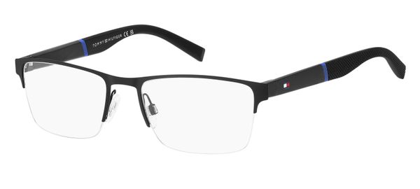 Tommy Hilfiger Mężczyzna Tommy Hilfiger TH 1905 003 Oprawki optyczne Metal Czarny-nieprzejrzysty Kwadratowy