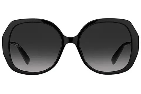 Marc Jacobs Kobieta Marc Jacobs MARC 581/S 807/9O Okulary przeciwsłoneczne Acetat Czarny Szary Motyl Normalna Zacieniony - Thumbnail 2
