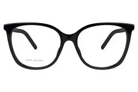 Marc Jacobs Kobieta Marc Jacobs MARC 662 807 Oprawki optyczne Plastikowy Czarny Okrągły - Thumbnail 2