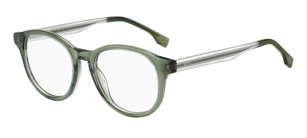 Hugo Boss Junior Hugo Boss BOSS 1548 B59 Oprawki optyczne Plastikowy Kryształ/Zielony Okrągły