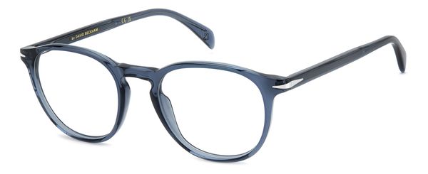 DAVID BECKHAM Mężczyzna DAVID BECKHAM DB 1018 PJP Oprawki optyczne Acetat Niebieski Okrągły