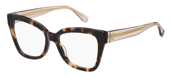 Tommy Hilfiger Kobieta Tommy Hilfiger TH 2053 1ZN Oprawki optyczne Acetat Niebieski/Nagi Kwadratowy