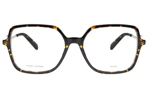 Marc Jacobs Kobieta Marc Jacobs MARC 691 086 Oprawki optyczne Acetat Hawana Kwadratowy - Thumbnail 2