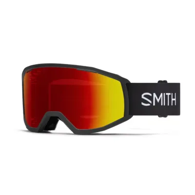 Smith Loam S MTB Goggles Black/Red Mirror