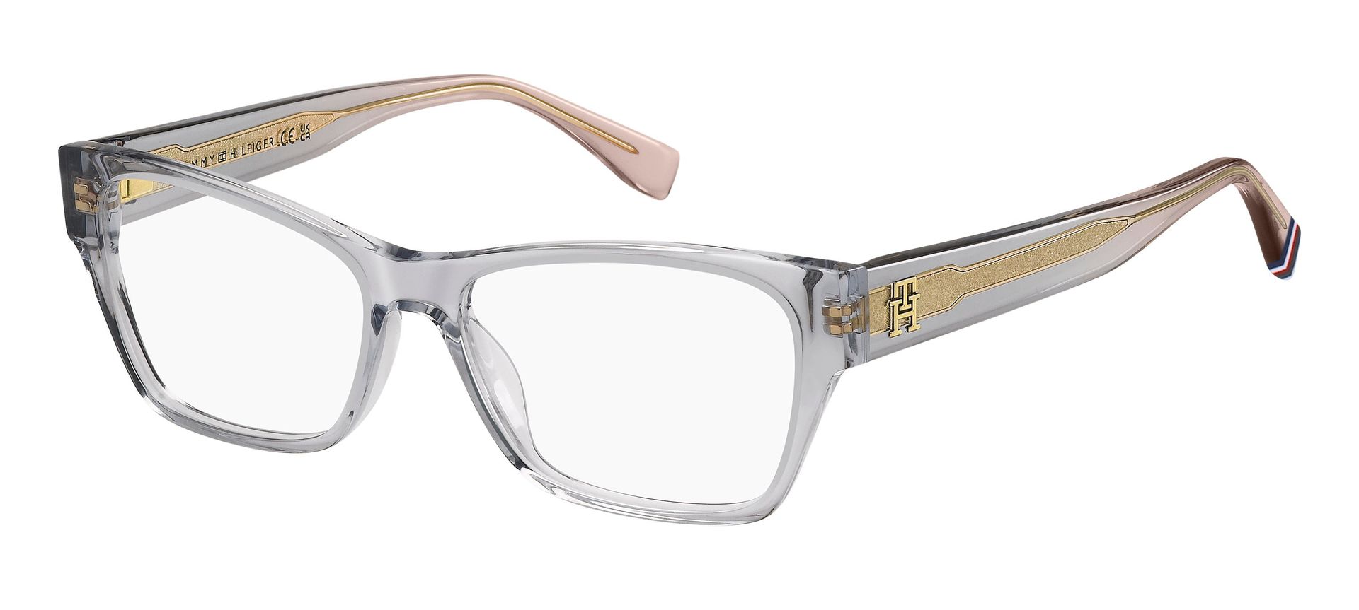 Tommy Hilfiger Kobieta Tommy Hilfiger TH 2104 KB7 Oprawki optyczne Acetat Szary Kwadratowy - Image 1