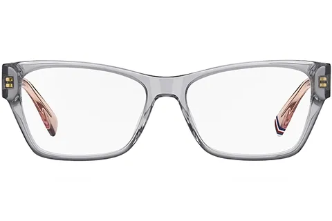 Tommy Hilfiger Kobieta Tommy Hilfiger TH 2104 KB7 Oprawki optyczne Acetat Szary Kwadratowy - Thumbnail 2