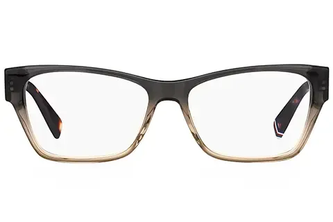 Tommy Hilfiger Kobieta Tommy Hilfiger TH 2104 TV7 Oprawki optyczne Acetat Brązowy Kwadratowy - Thumbnail 2