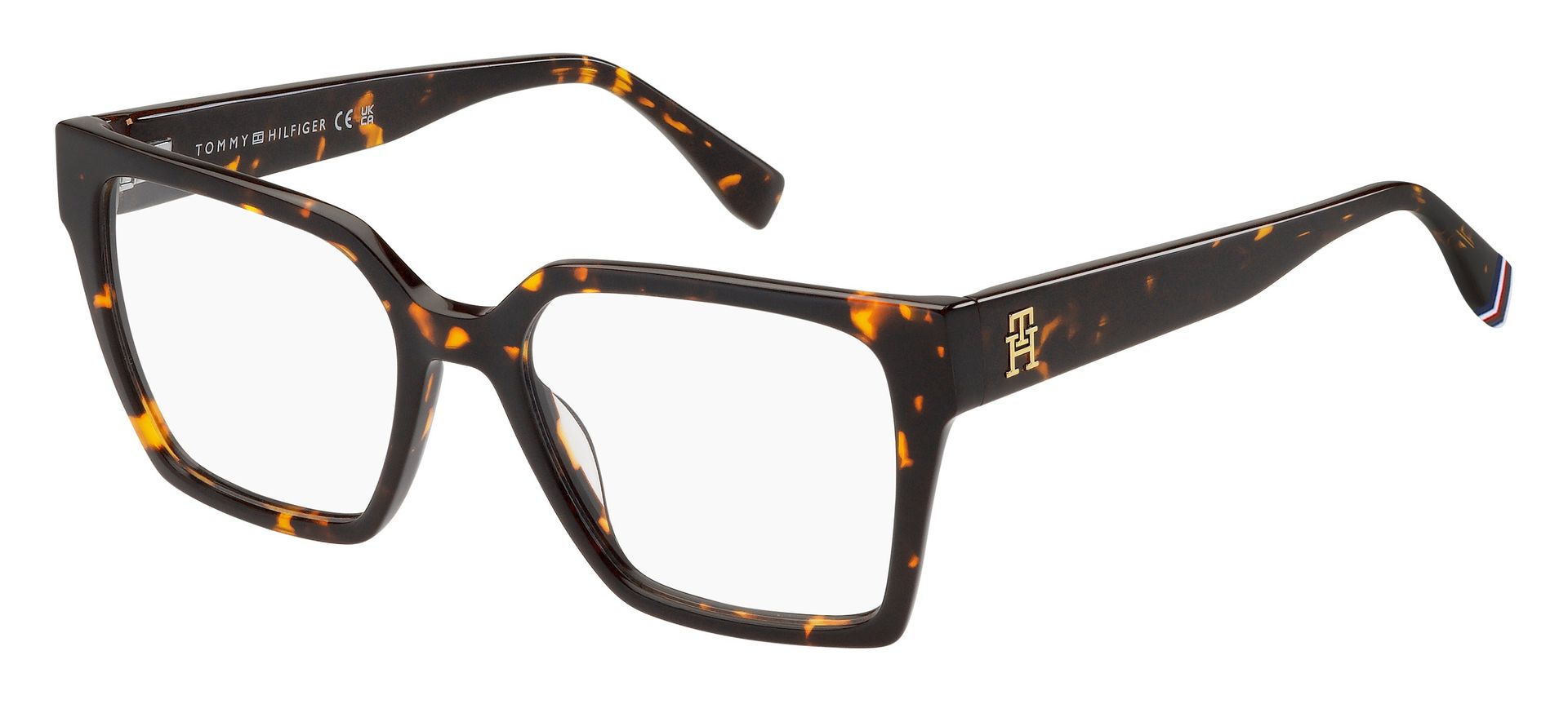Tommy Hilfiger Kobieta Tommy Hilfiger TH 2103 086 Oprawki optyczne Acetat Hawana Kwadratowy - Image 1