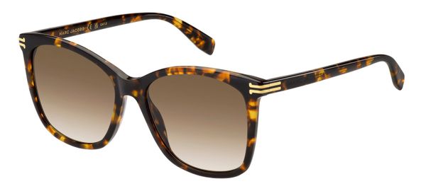 Marc Jacobs Kobieta Marc Jacobs MJ 1106/S 086/HA Okulary przeciwsłoneczne Acetat Hawana Brązowy Cat Eye Zacieniony