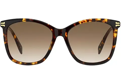Marc Jacobs Kobieta Marc Jacobs MJ 1106/S 086/HA Okulary przeciwsłoneczne Acetat Hawana Brązowy Cat Eye Zacieniony - Thumbnail 2