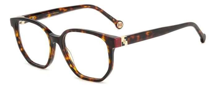 Carolina Herrera Kobieta Carolina Herrera HER 0241 O63 Oprawki optyczne Acetat Hawana Kwadratowy - Image 1