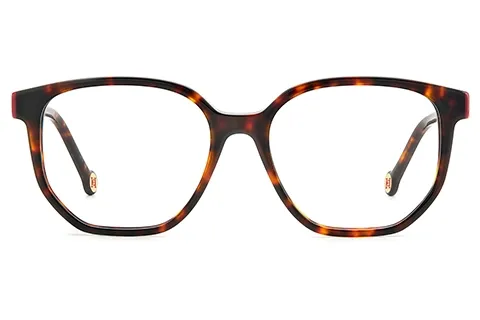 Carolina Herrera Kobieta Carolina Herrera HER 0241 O63 Oprawki optyczne Acetat Hawana Kwadratowy - Thumbnail 2