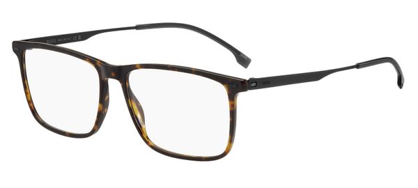 Hugo Boss Mężczyzna Hugo Boss BOSS 1642 2OS Oprawki optyczne Acetat Hawana Kwadratowy