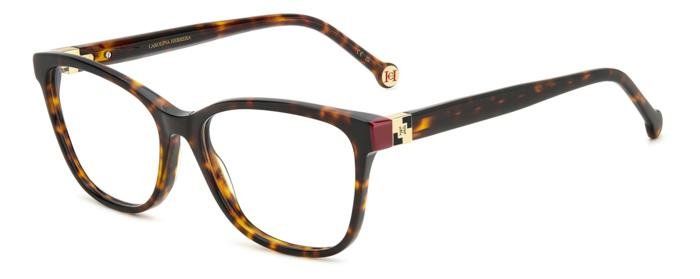 Carolina Herrera Kobieta Carolina Herrera HER 0239 O63 Oprawki optyczne Acetat Hawana Kwadratowy - Image 1