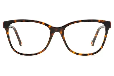 Carolina Herrera Kobieta Carolina Herrera HER 0239 O63 Oprawki optyczne Acetat Hawana Kwadratowy - Thumbnail 2