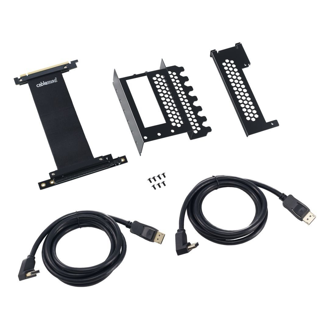 CABLEMOD Vertical PCIe Bracket - Black - Image 1