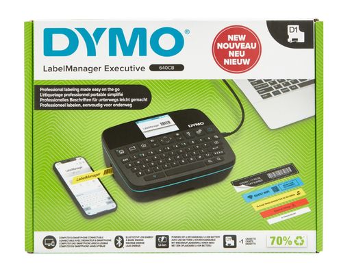DYMO LabelManager LabelWriter 640CB Portable & Rechargeable Label