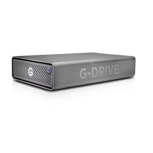 SanDisk G-DRIVE PRO external hard drive 4 TB 7200 RPM USB Type-C 3.2 Gen 1 (3.1 Gen 1) Stainless steel - Image 1