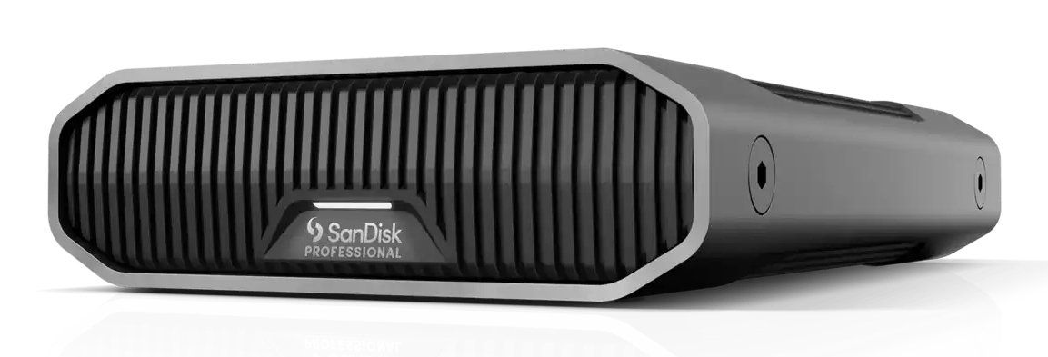 SanDisk G-DRIVE external hard drive 26 TB 7200 RPM USB Type-C 3.2 Gen 2 (3.1 Gen 2) Stainless steel - Image 1
