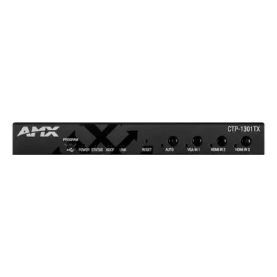 AMX CTP-1301 AV transmitter &amp; receiver Black - Thumbnail 2