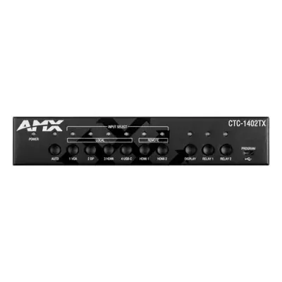 AMX CTC-1402 AV transmitter &amp; receiver Black - Thumbnail 2