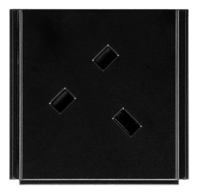 AMX HPX-P250-PC-UK outlet box Type G (UK) Black