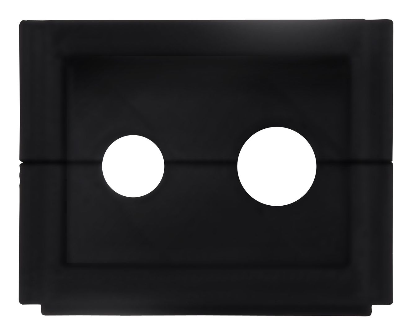 AMX HPX-CPT200-W outlet box Black - Image 1